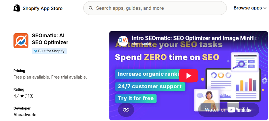 SEOmatic – AI SEO Optimizer