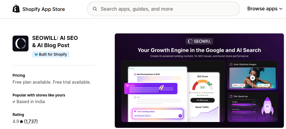 SEOWILL – AI SEO & AI Blog Post