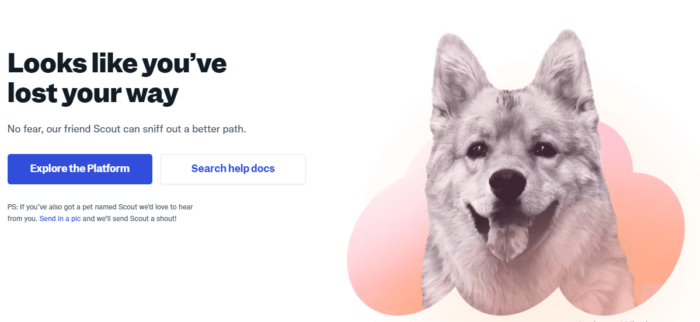 Help Scout 404 page