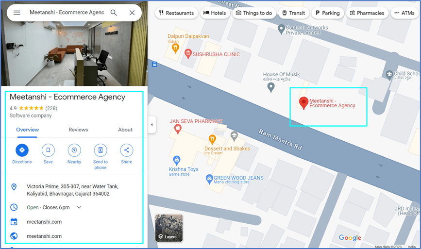 Meetanshi - Google My Business Page