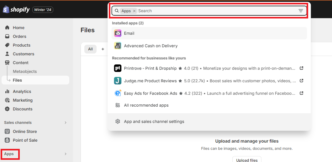 Shopify Apps