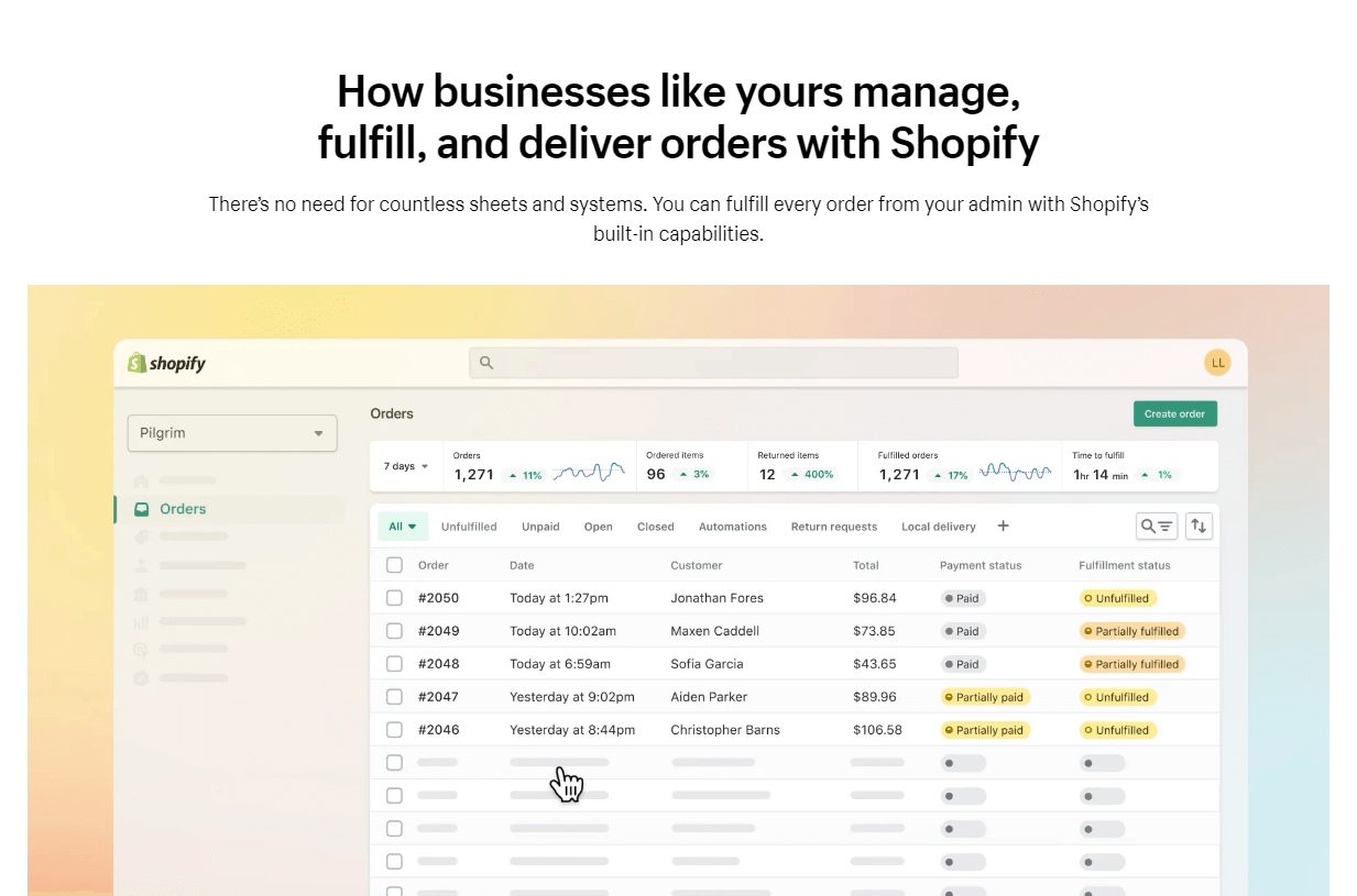 Shopify inventory management