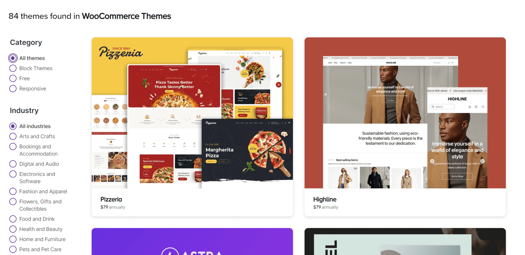 WooCommerce Themes