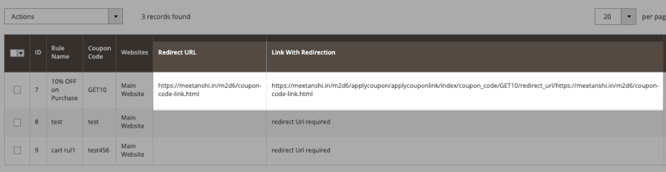 copy coupon code link