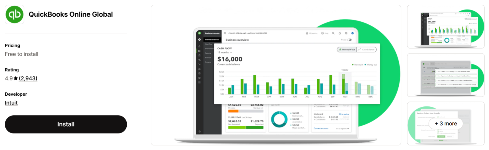 QuickBooks Online Global by Intuit