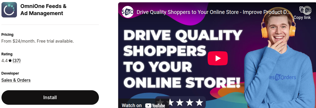 OmniOne Feeds Ad Management