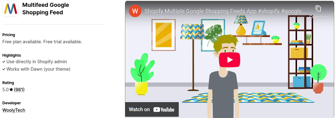 Multifeed Google Shopping Feed