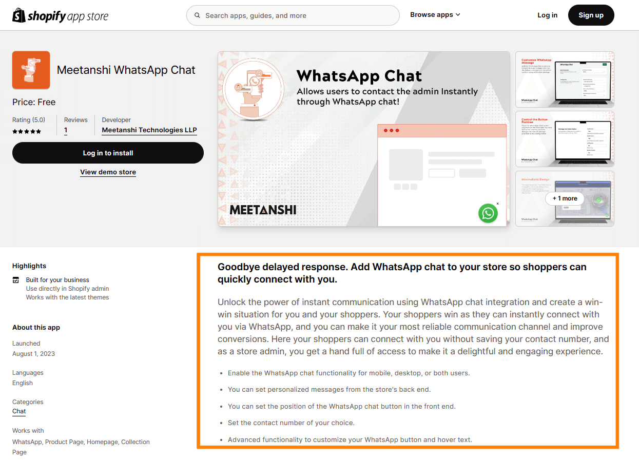 Product description - on page seo