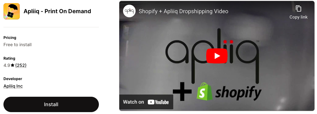 Apliiq ‑ Print On Demand