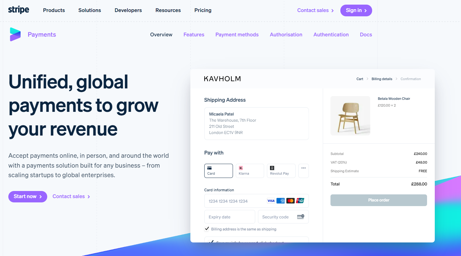 payment gateway for WooCommerce - Stripe