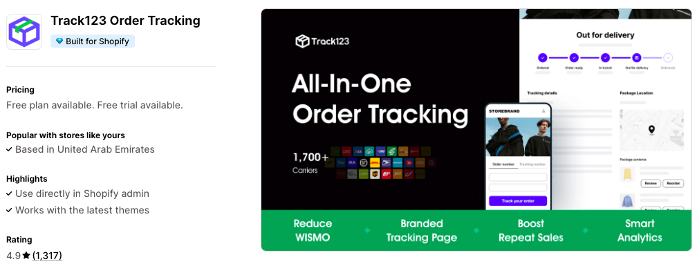 Track123 Order Tracking