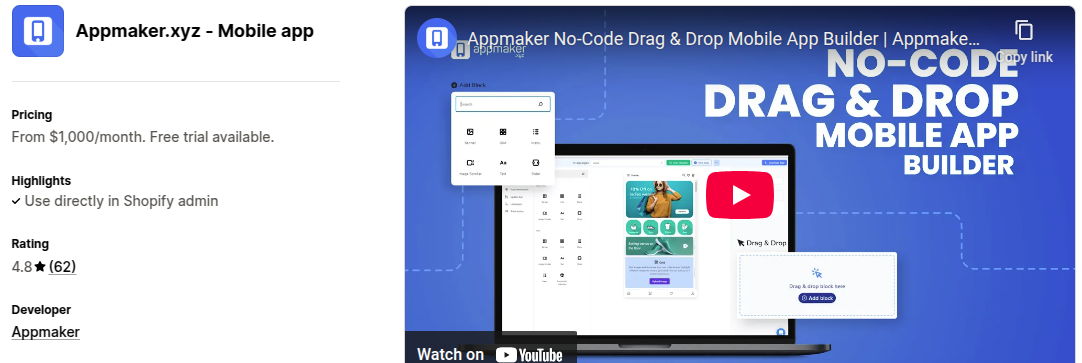 Appmaker.xyz Mobile App