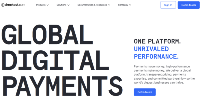 Checkout payment gateway