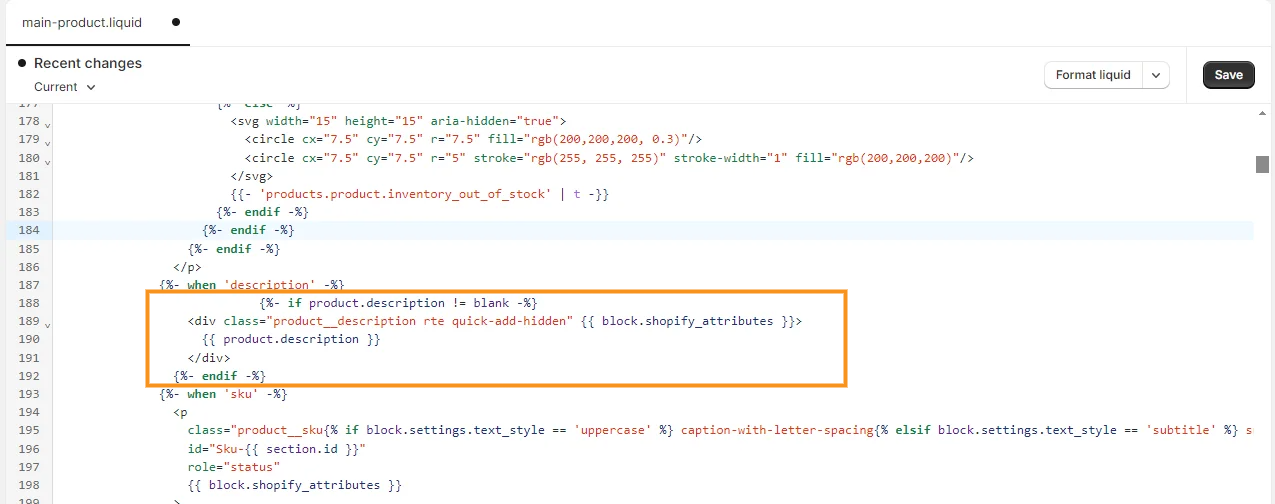 Replace Existing Code