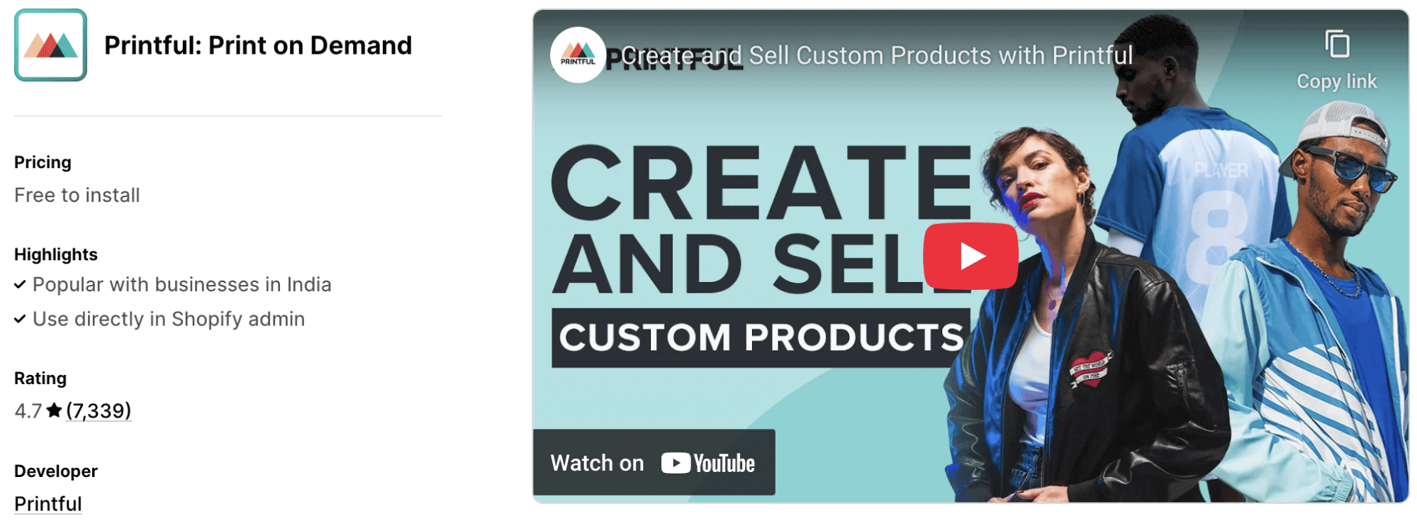 Printful Print on Demand