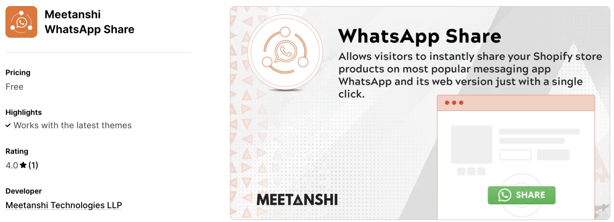 WhatsApp Share