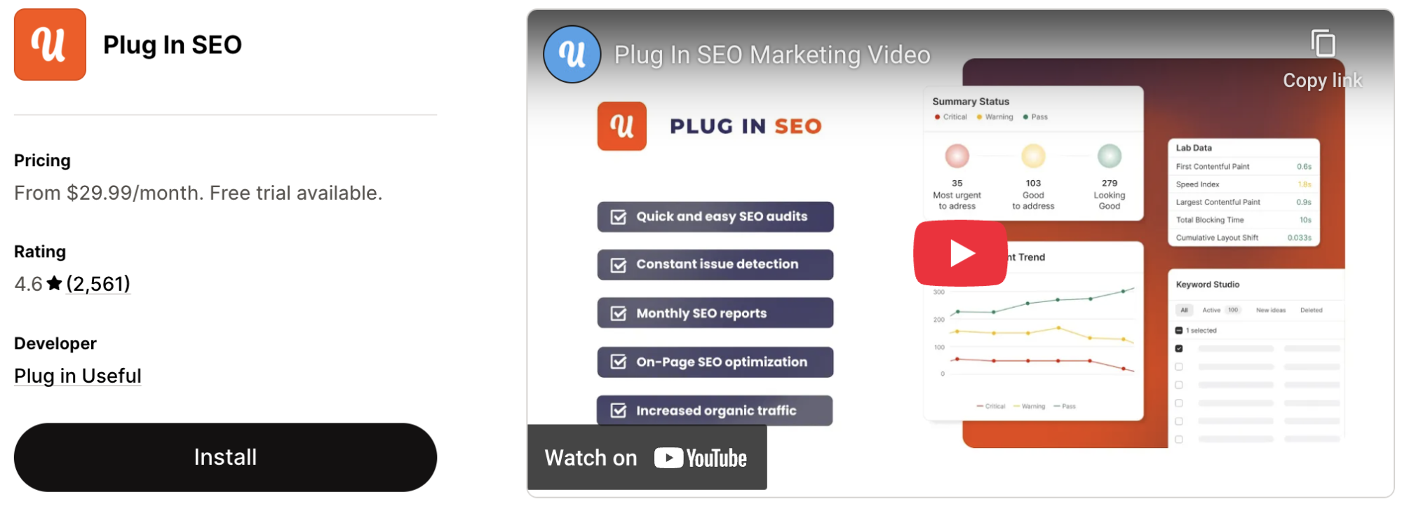 Plug in SEO