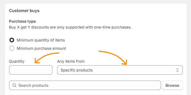 Customer Buys