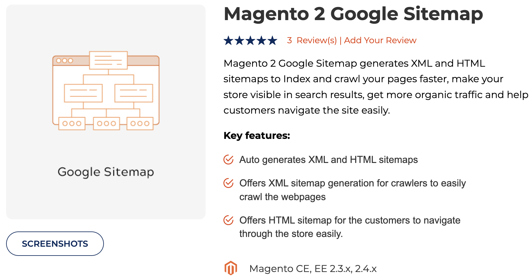 Magento 2 Google Sitemap by Meetanshi