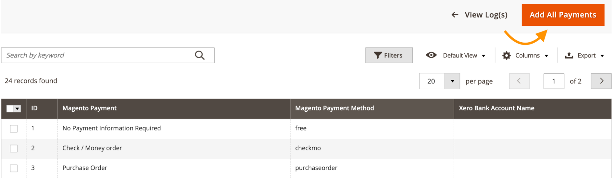 Payment Method