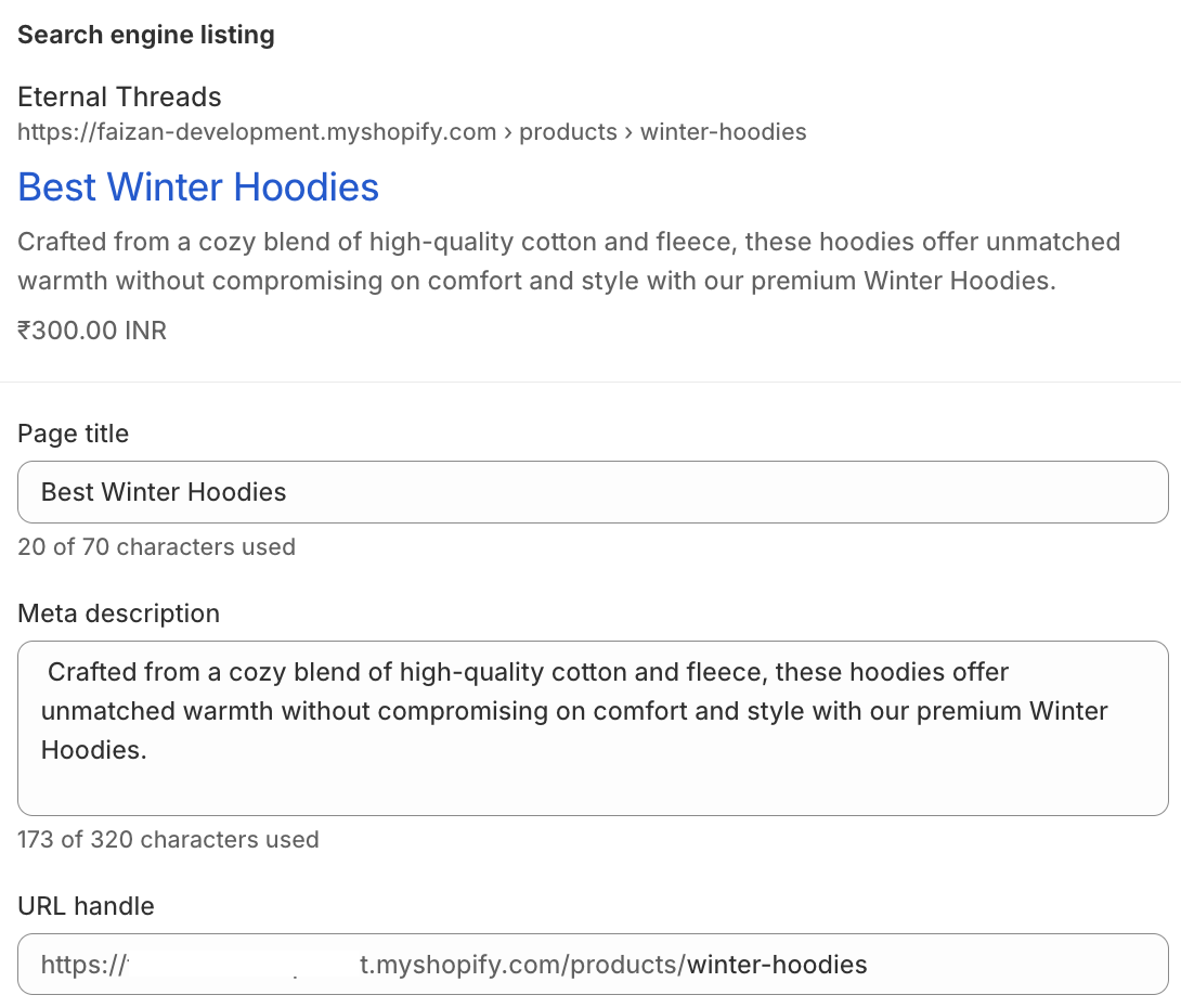 Search Engine Listing