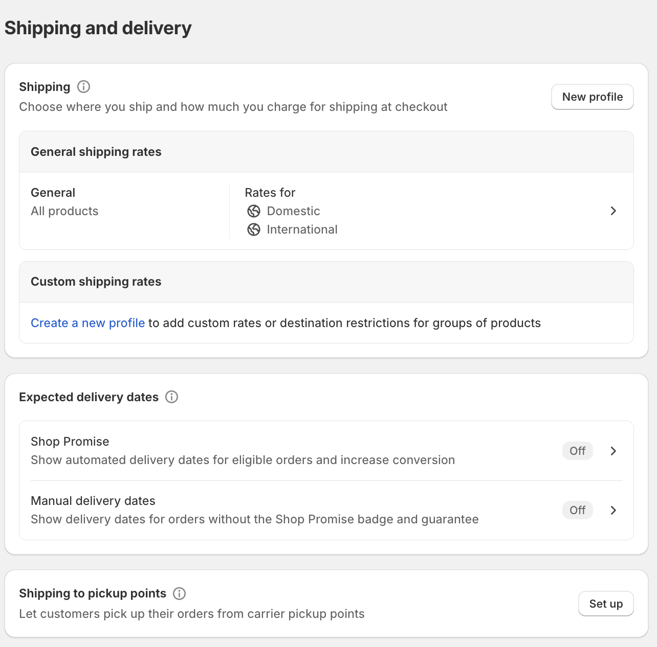 Shipping Delivery