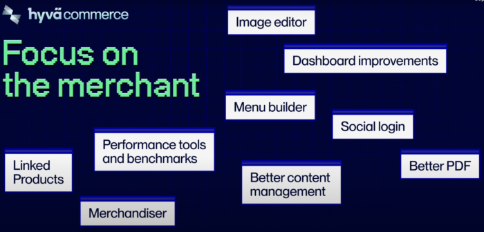 Focus on the merchant