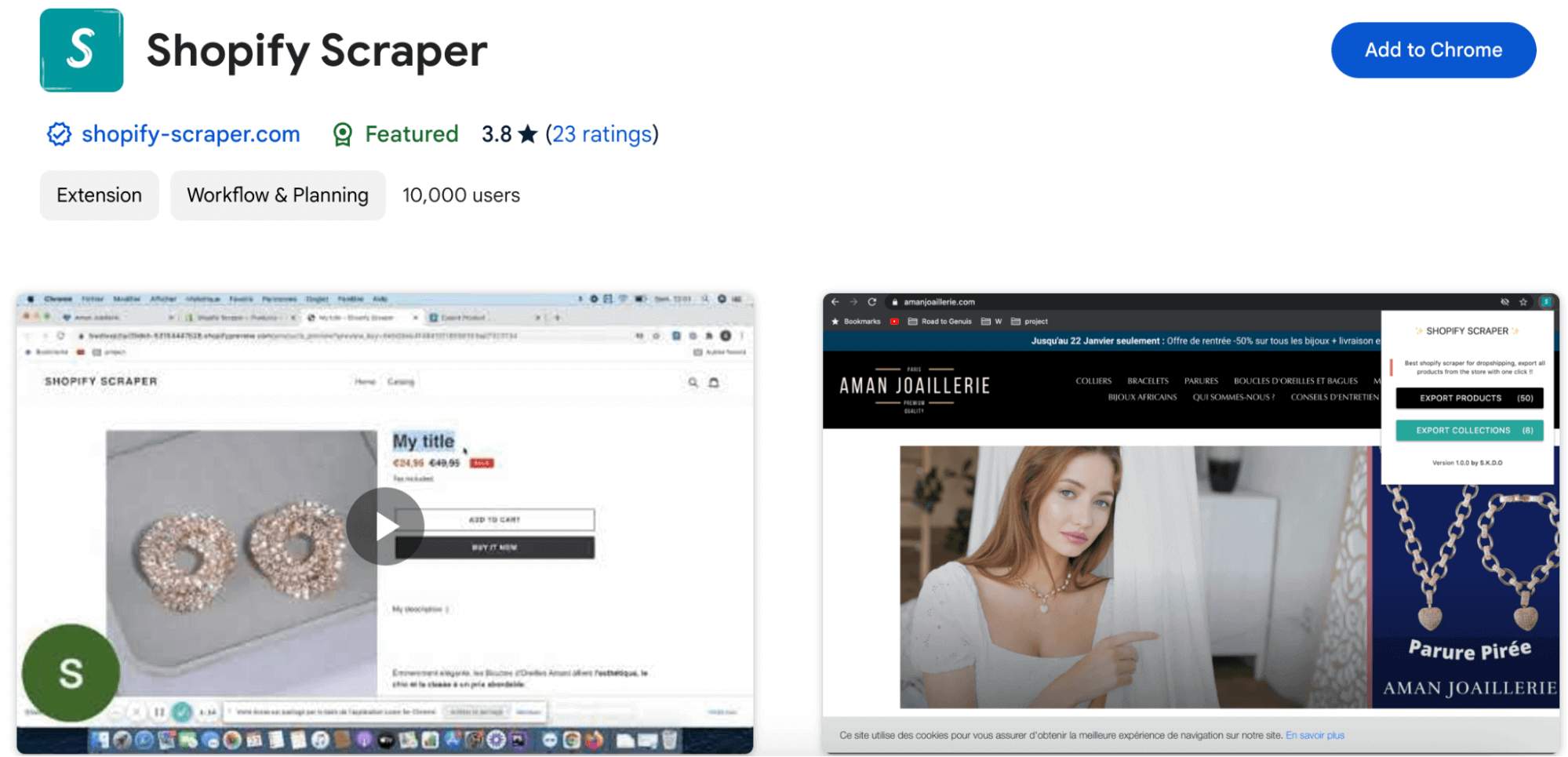 Shopify Scraper