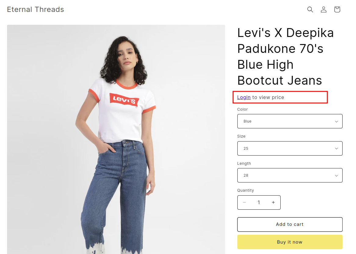 Hide Price in Frontend