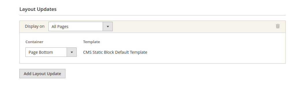 Scroll Down to Layout Updates