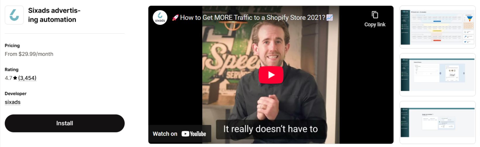 Sixads advertising automation