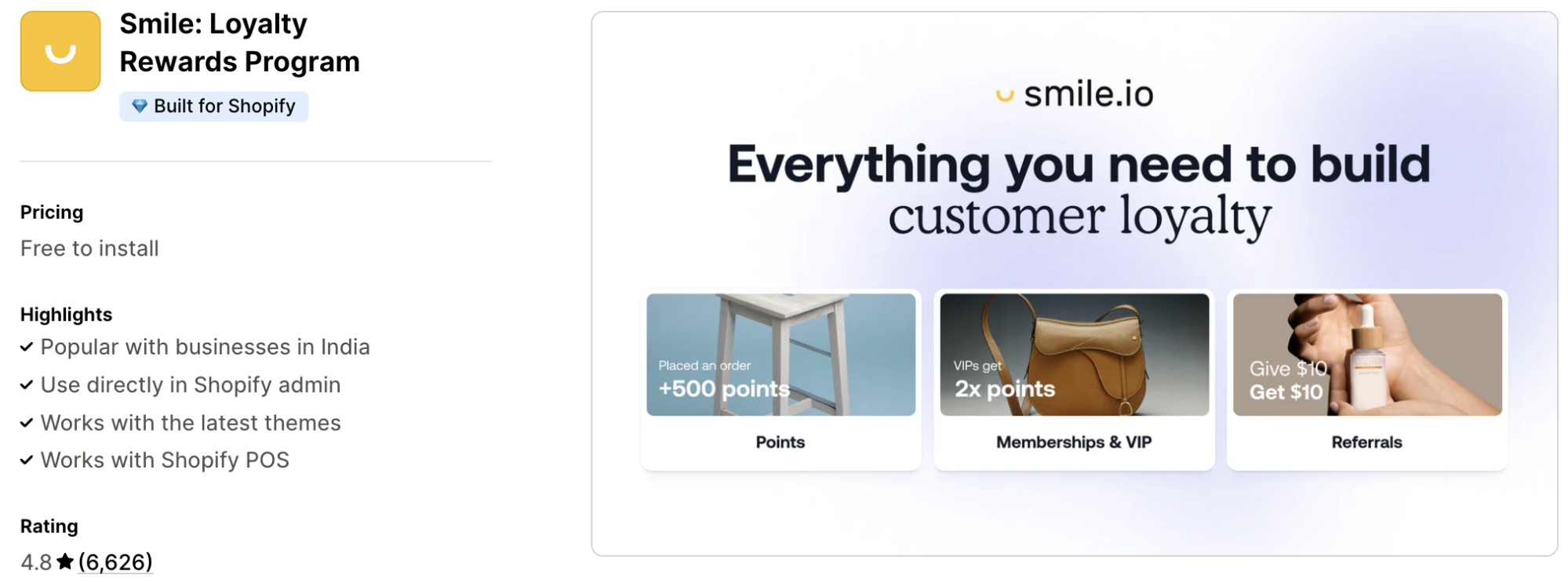 Smile Loyalty Rewards
