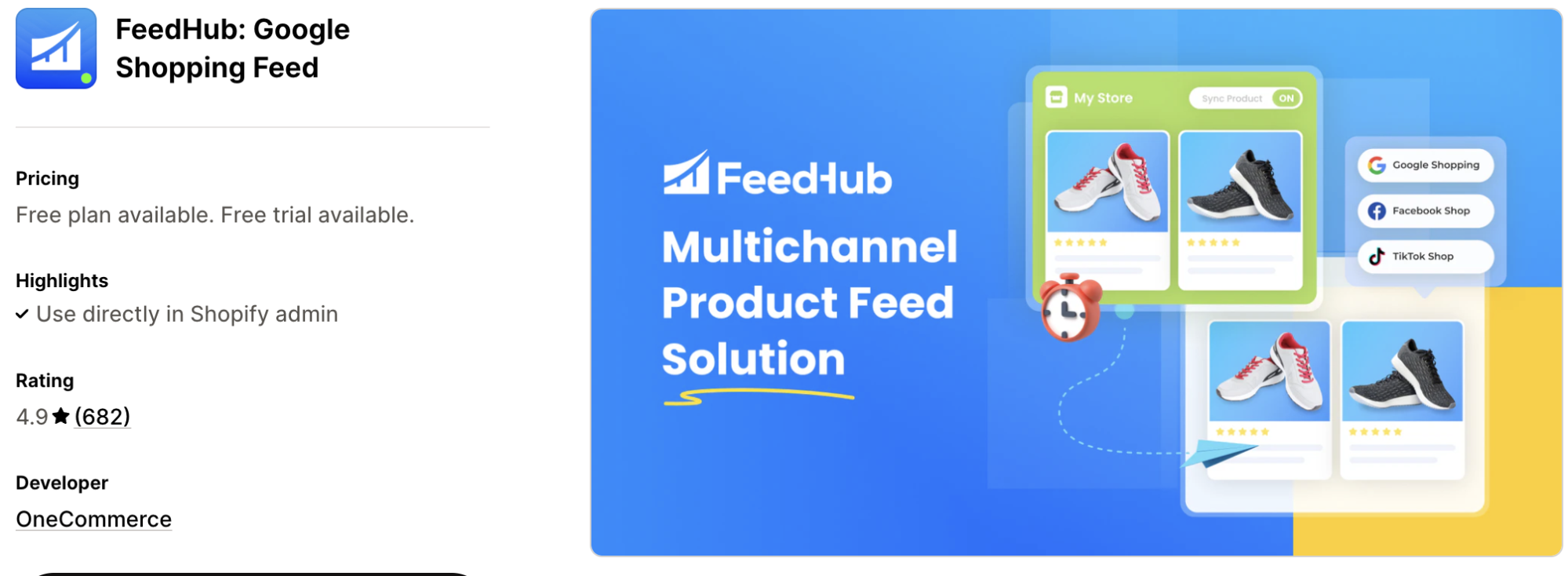 FeedHub Google Shopping Feed
