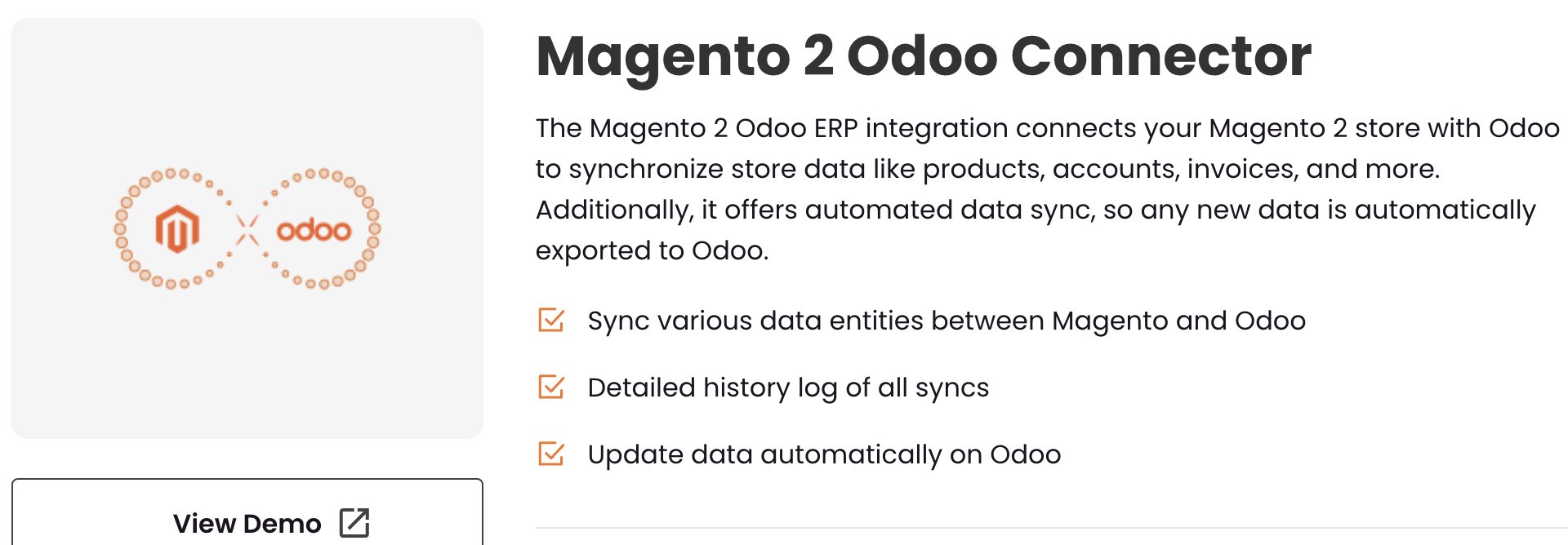 Meetanshi Odoo Connector Extension
