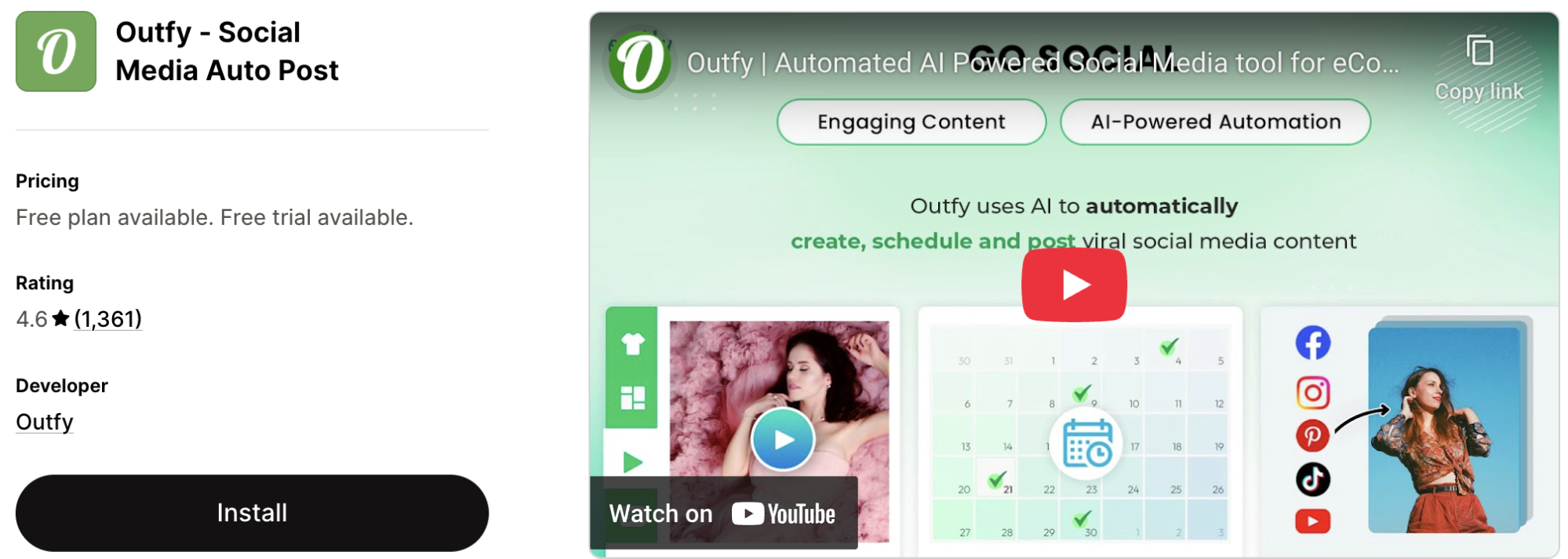 Outfy Automate Social Media