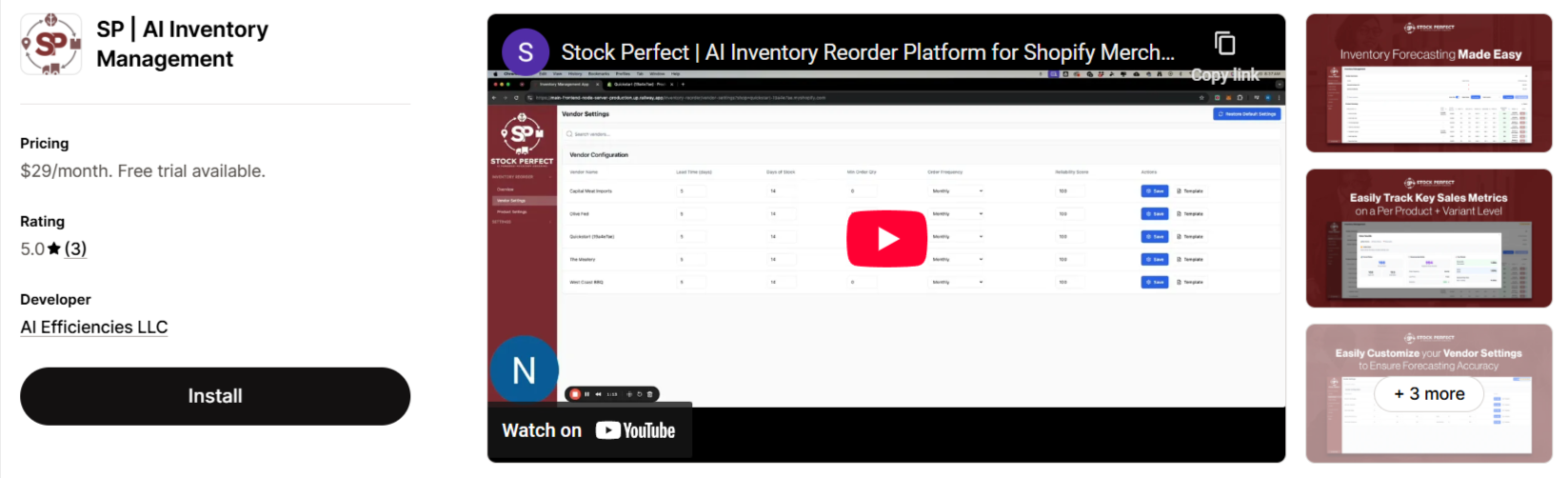 AI Inventory Management Report