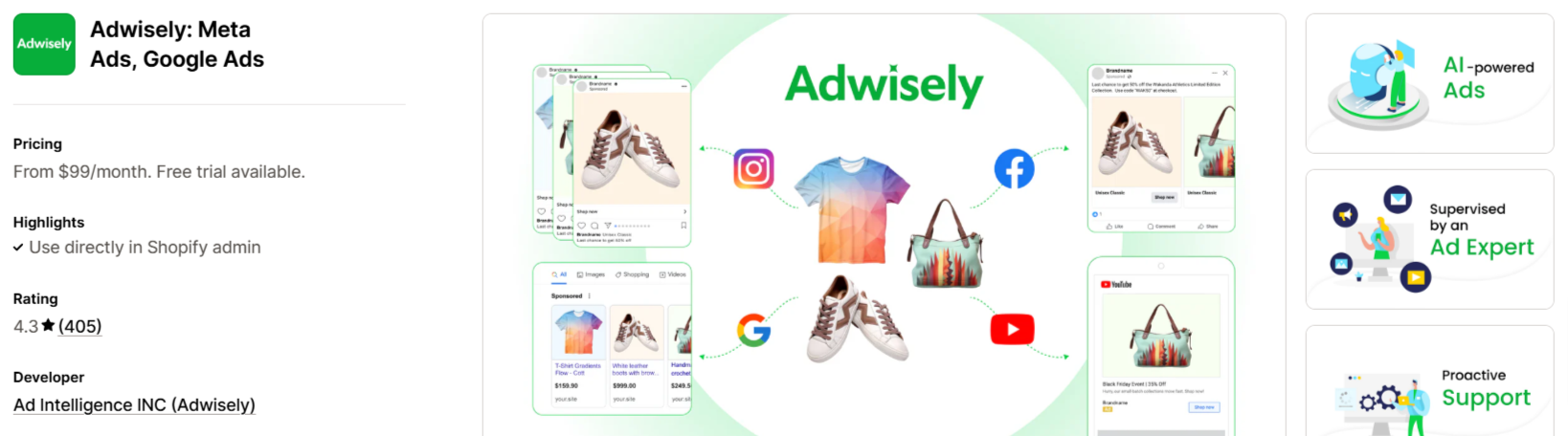 Adwisely Social Google Ads