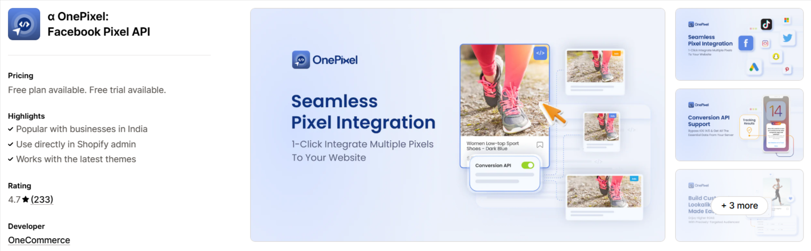 OnePixel Facebook Pixel TikTok