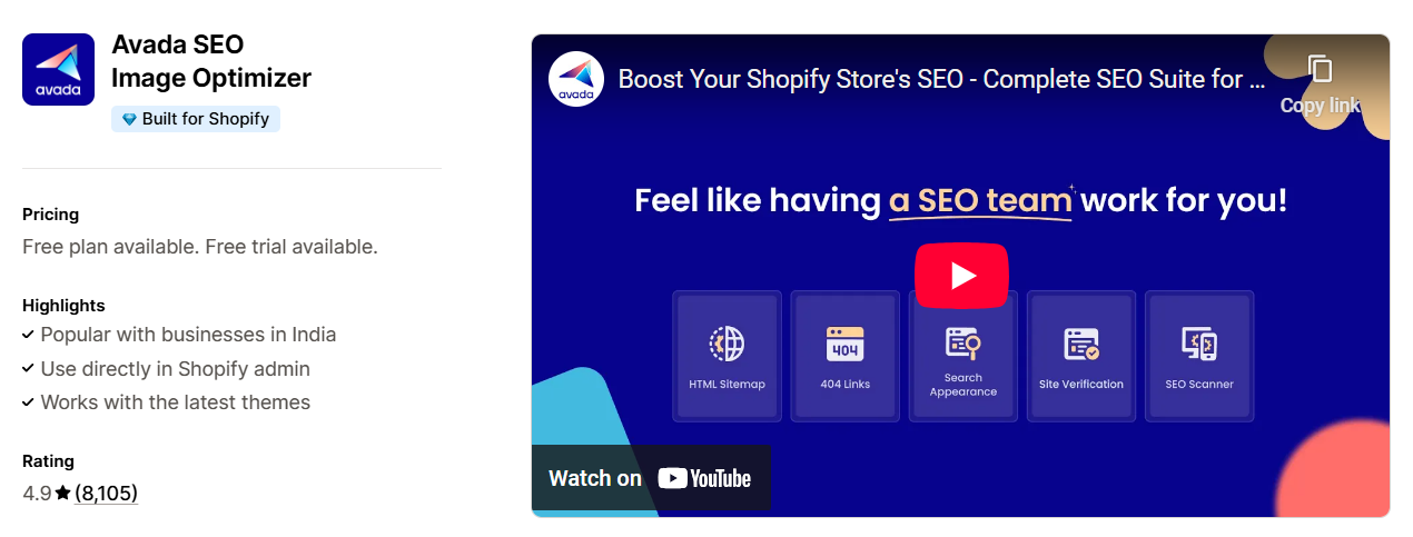 Avada SEO Image Optimizer