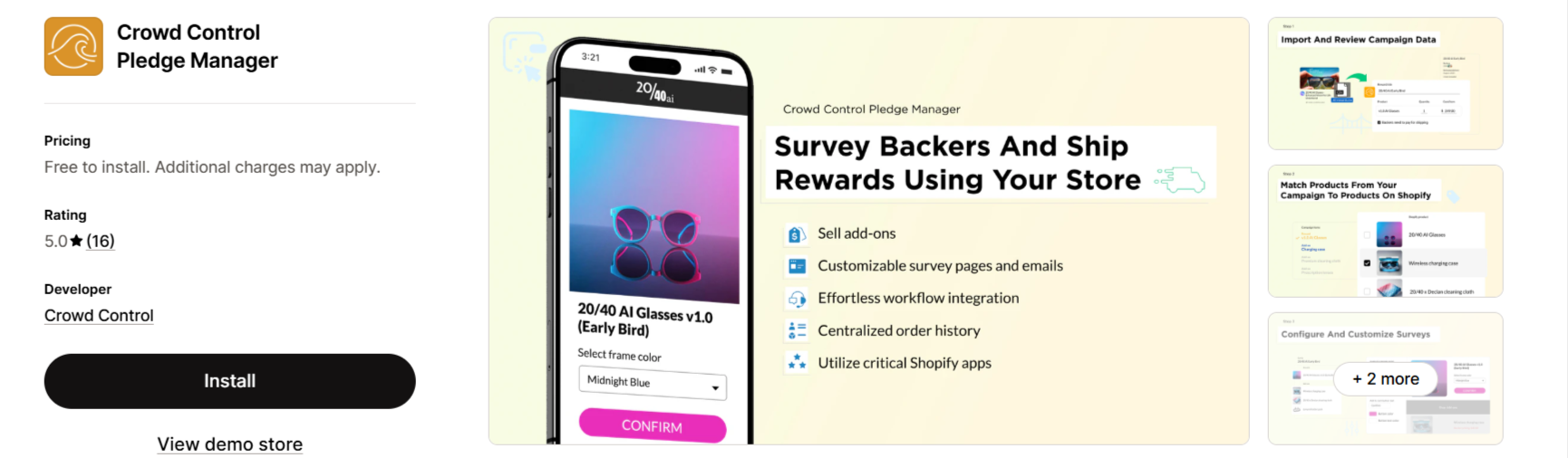 Crowd Control Pledge Manager
