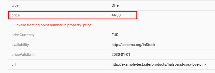 Review the Structure Data