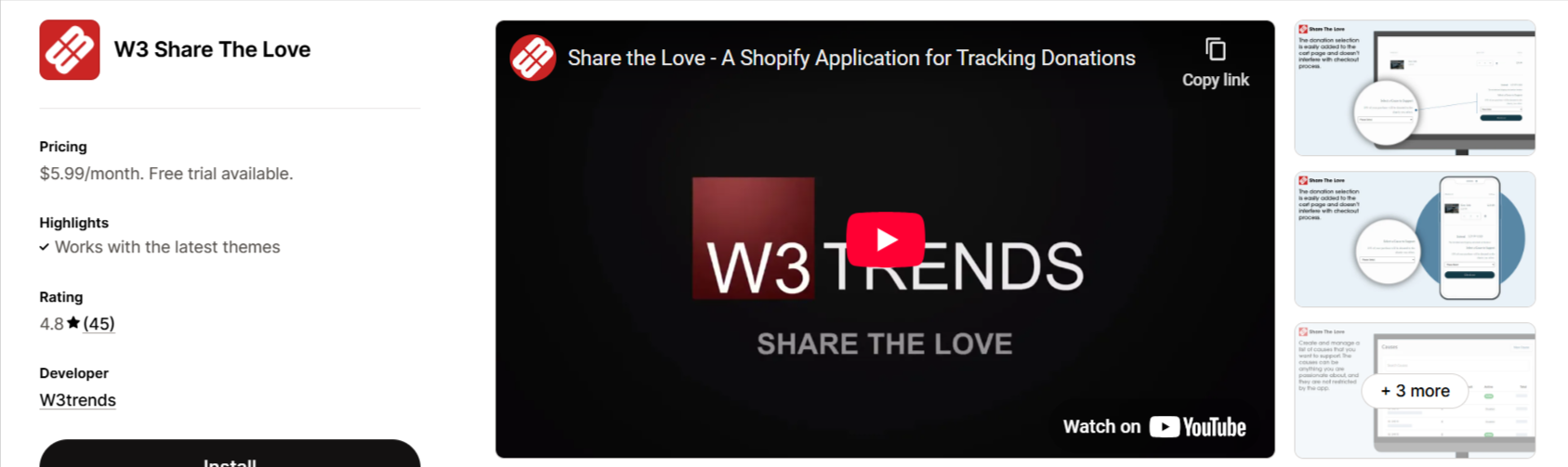 W3 Share the Love