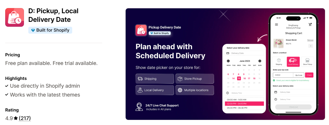 DingDoong Delivery PIckup