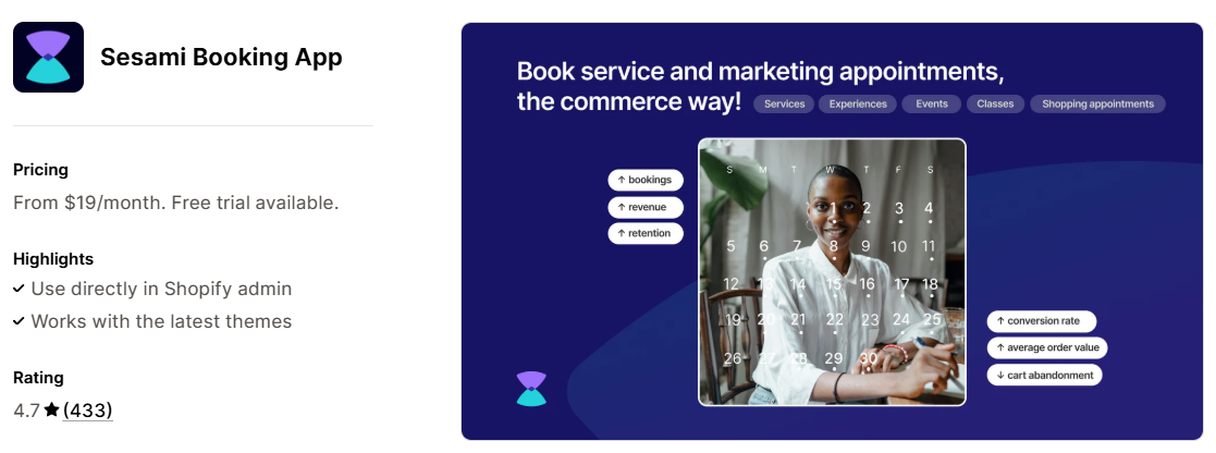 Sesami Booking App