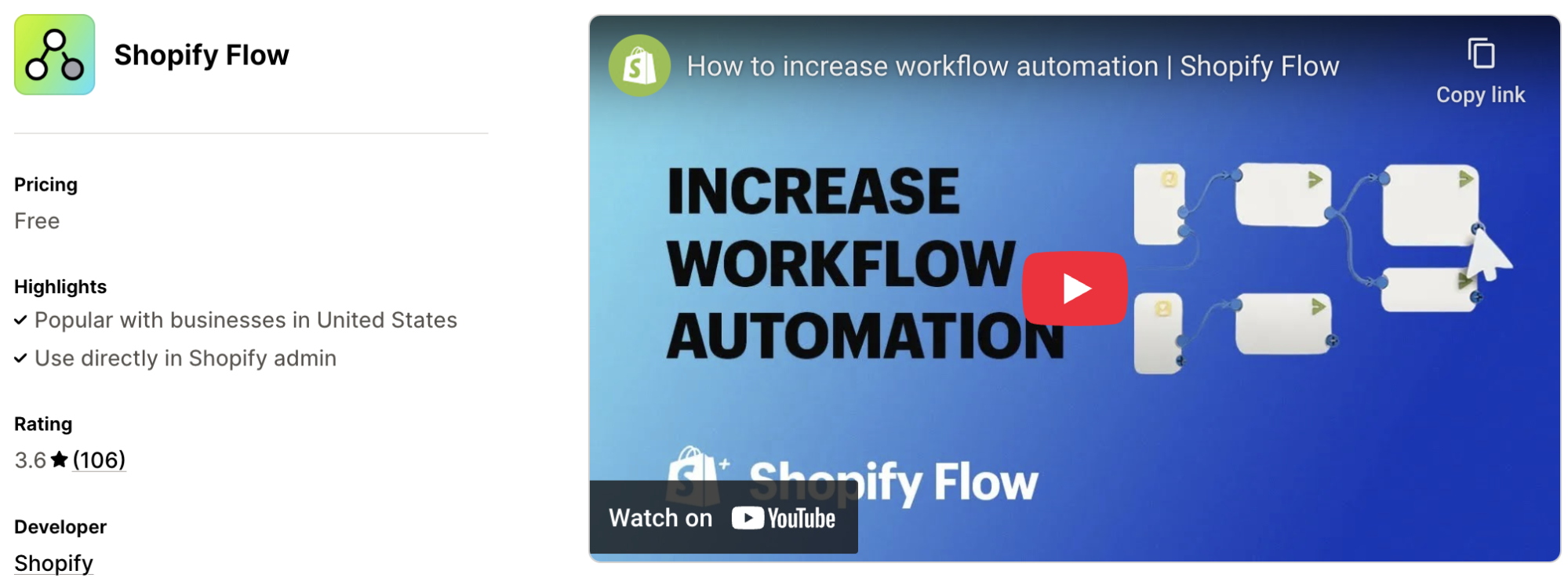 Install Shopify Flow App