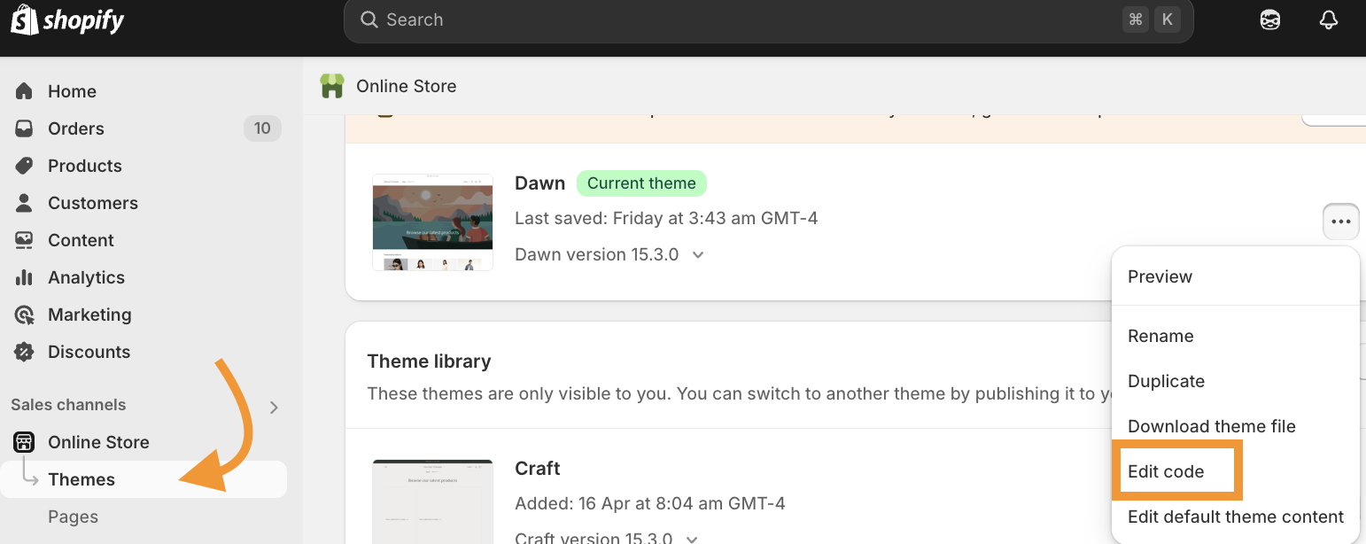 Create a New Section