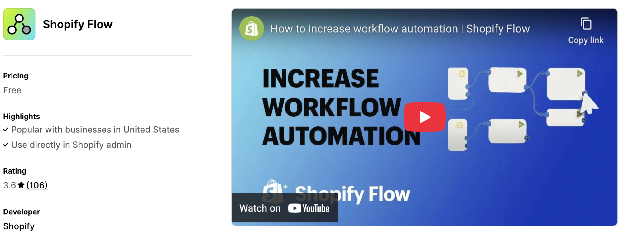 Install the Shopify Flow App