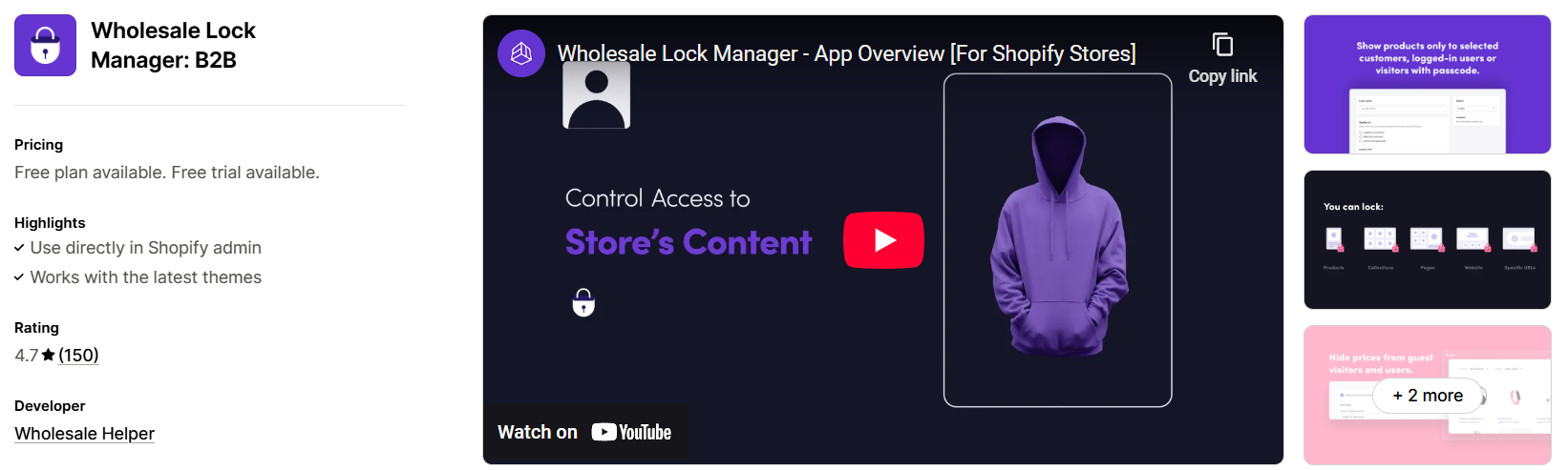 Wholesale Lock Manager B2B