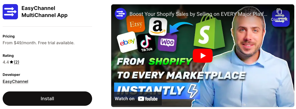 EasyChannel MultiChannel App