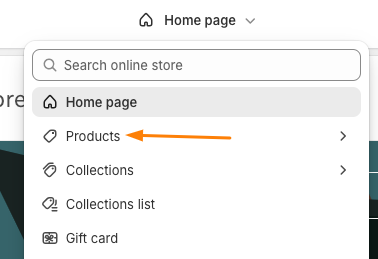 Edit the Product Image Slider